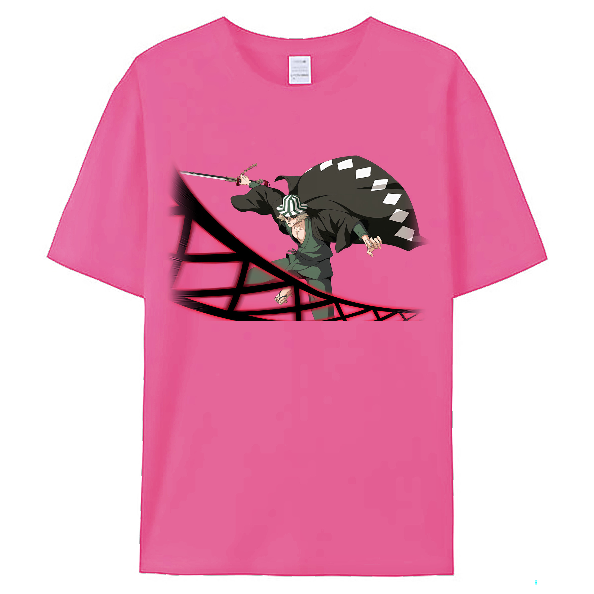 （画像用） "ブリーチ 浦原 喜助（うらはら きすけ） BLEACH Urahara Kisuke " レディースカジュアルプリントTシャツ（綿100％）
